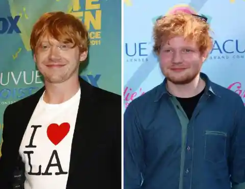 Ed Sheeran & Rupert Grint