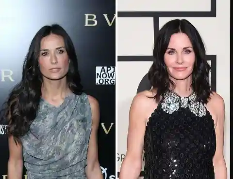 Demi Moore & Courteney Cox