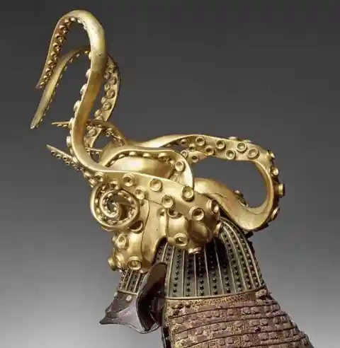 Golden Octopus Helmet