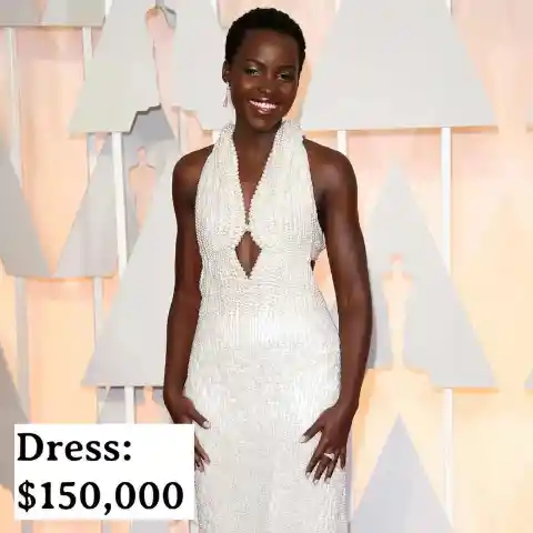 Lupita Nyong’o in Calvin Klein