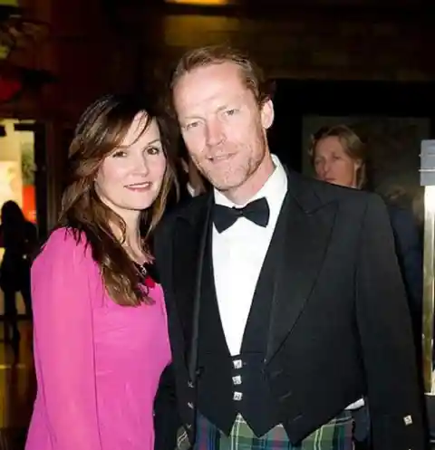 Iain Glen & Charlotte Emmerson