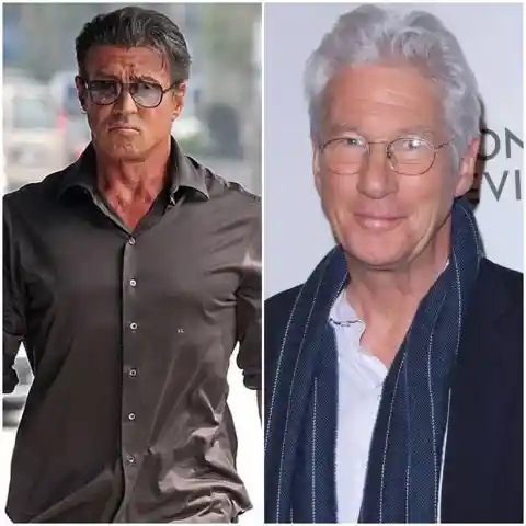 Sylvester Stallone and Richard Gere