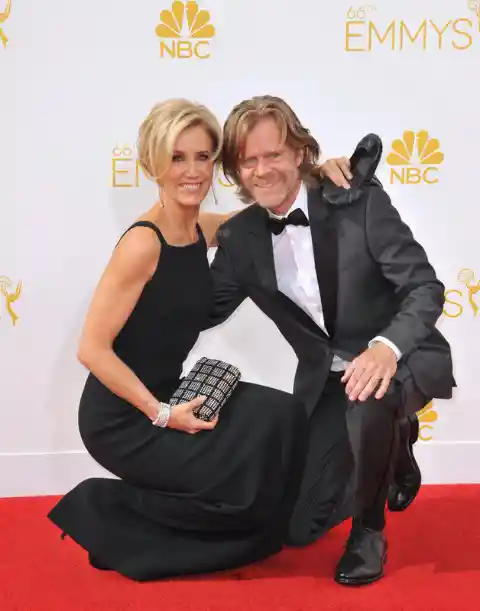 Felicity Huffman and William H. Macy