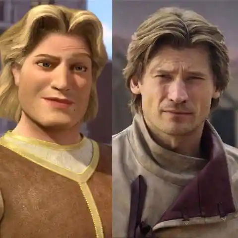 The Golden Locks of Jaimie Lannister and Prince Charming