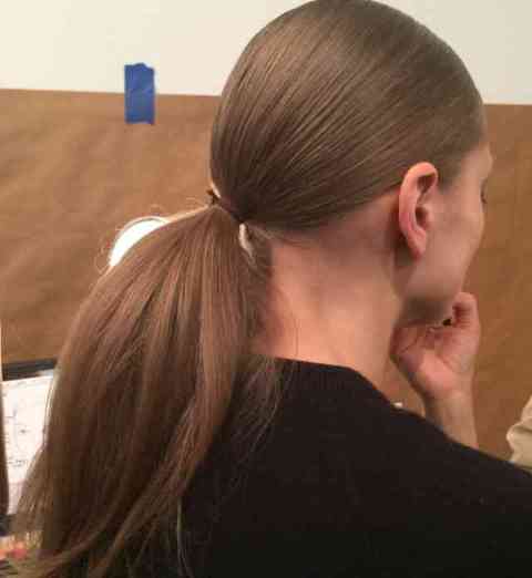 18. Low Ponytail With Texture