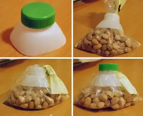 Plastic Bottles To Seal Plastic Bags