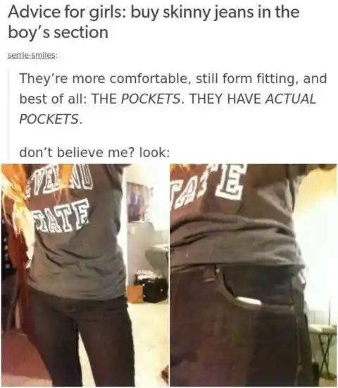 Real Pockets, Anyone?