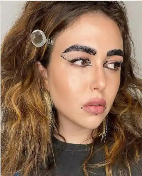 Dotted Eyebrows