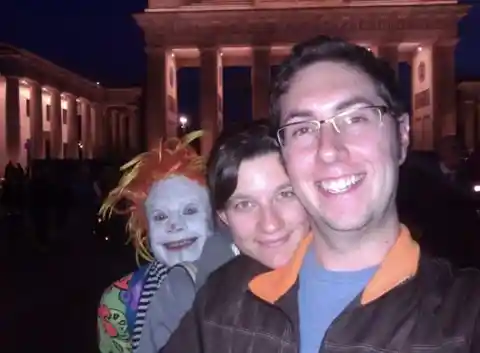 Scary Photobomber