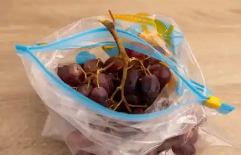 Store Grapes In Polyethylene Bags