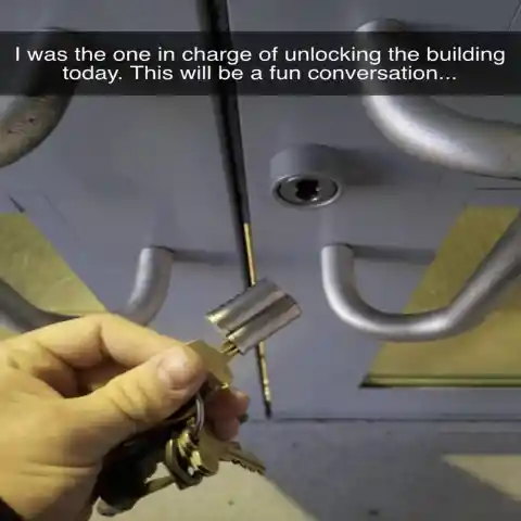 How To Fail At Unlocking The Building