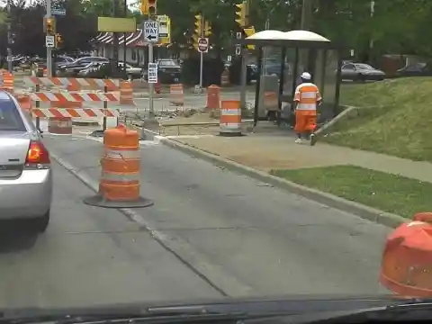 Is That a Moving Traffic Cone?