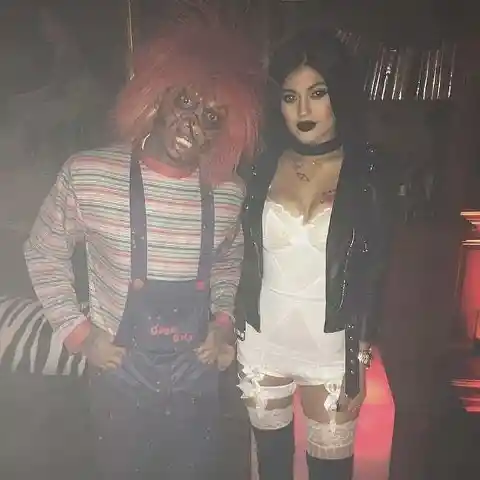 Kylie Jenner & Tyga as Chuckie & His Bride