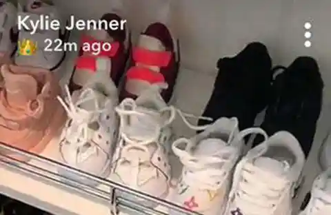 Stormi's Designer Shoe Collection