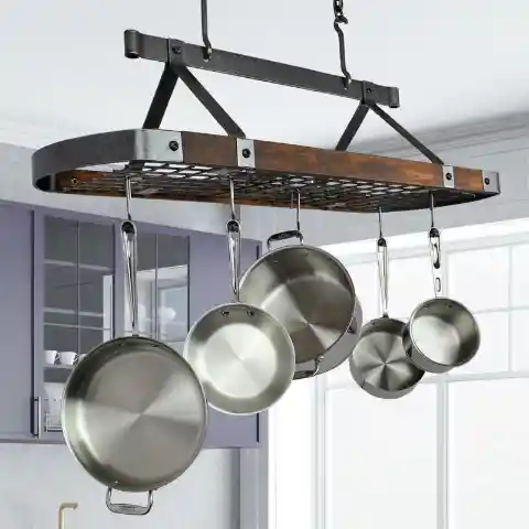 Tired Of Stacking Your Pots And Pans?