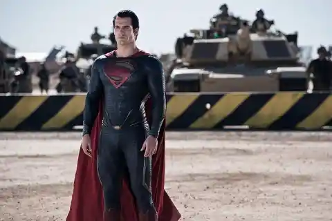 Superman’s Change of Costume in Man of Steel