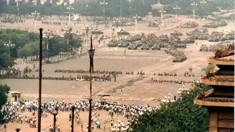 Student-Led Protests in Tiananmen Square, 1989