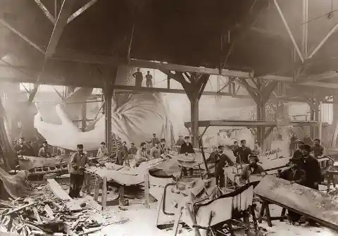 Intensive Labor, Construction of Statue of Liberty