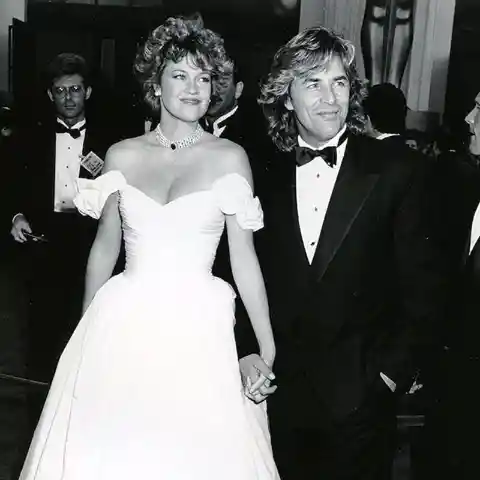 Don Johnson and Melanie Griffith (1976 & 1989)