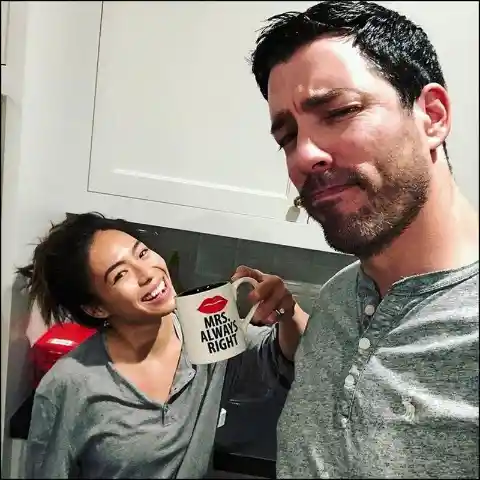 Drew Scott and Linda Phan