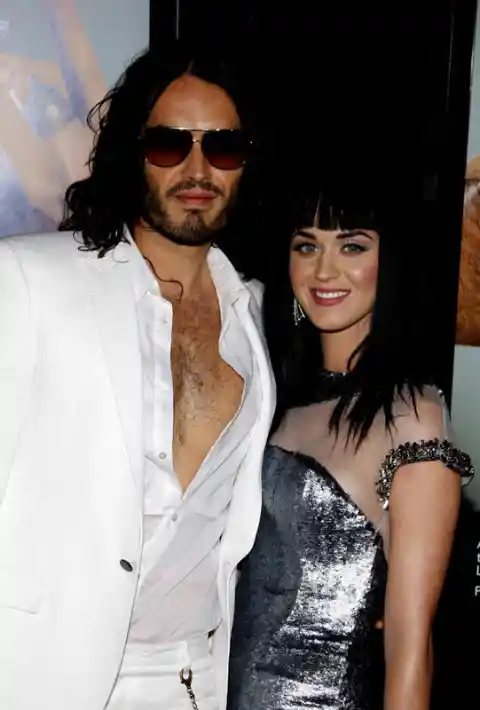 Russel Brand and Katy Perry