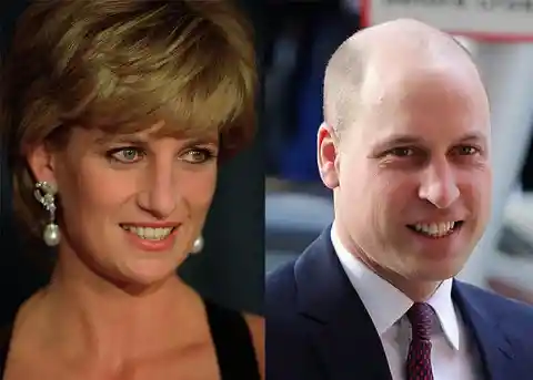 Princess Diana And Prince William At Age 35