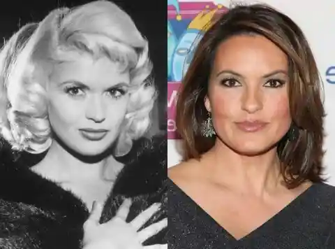 Jayne Mansfield And Mariska Hargitay — Age 29