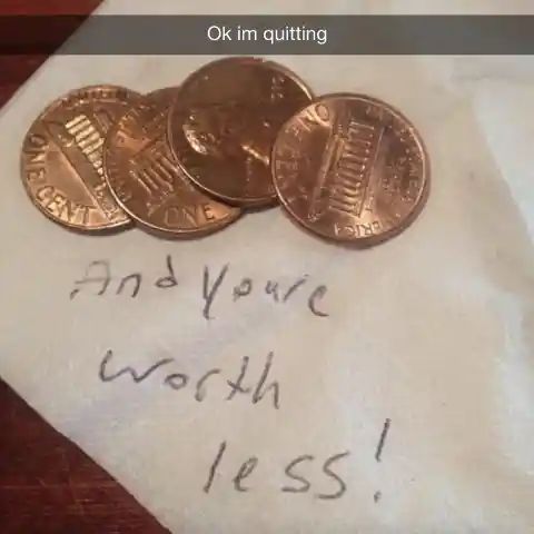 Customer’s two cents