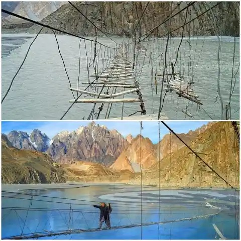 Hussaini Hanging Bridge – Pakistan