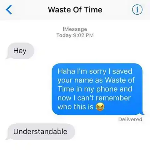 Don’t Waste My Time