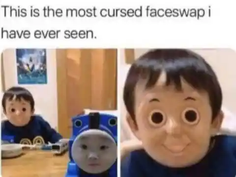 Weird Face Swap