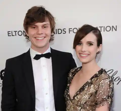 Evan Peters & Emma Roberts