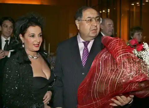 Irina Viner-Usmanov and Alisher Usmanov