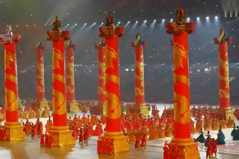 What scandal happened at the 2008 Beijing Olympics? 