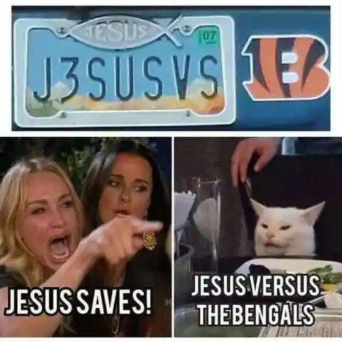 Jesus versus the Bengals