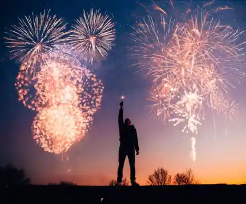 Celebrating In His Back Yard 