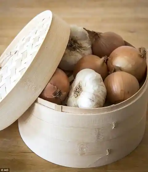 Bamboo Steamers As Containers For Spices