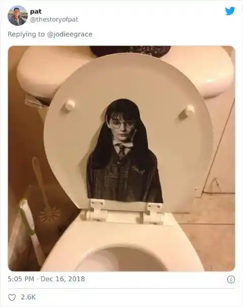 Potter Heads in the Potty