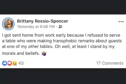 Sharing Her Experience Online