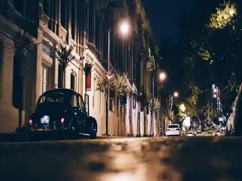 Biking Home In The Dark