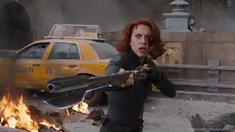 Scarlett Johansson’s Skin-Tight Black Widow Costume - The Avengers