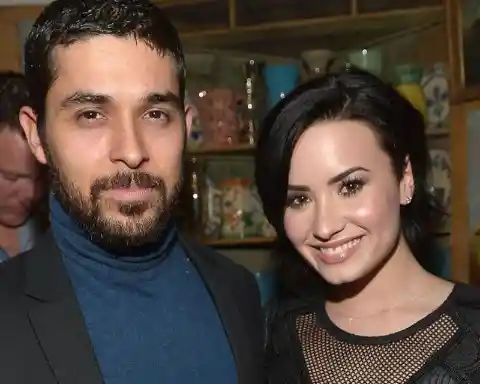 Wilmer Valderrama and Demi Lovato (12 Years)