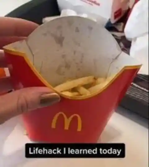 Handy French Fry Hack