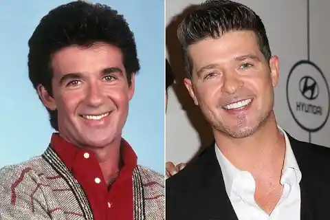 Alan Thicke and Robin Thicke — Age 30