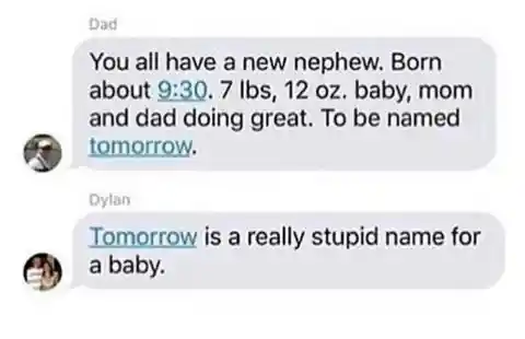 Naming a Newborn