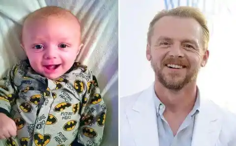 A Tiny Duplicate of Simon Pegg