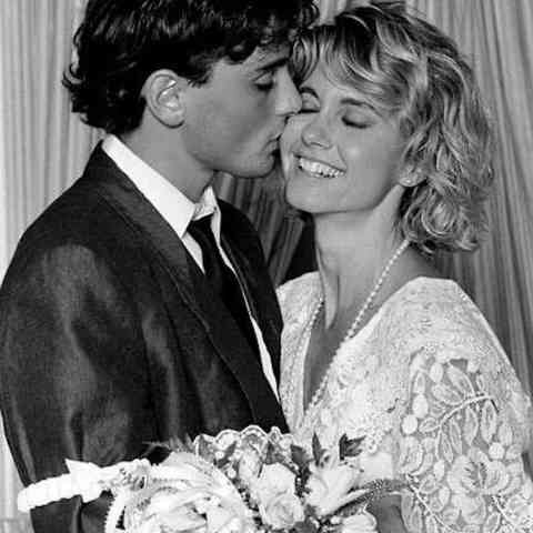 Olivia Newton-John and Matt Lattanzi (1984)