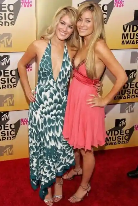 Lauren Conrad and Heidi Montag