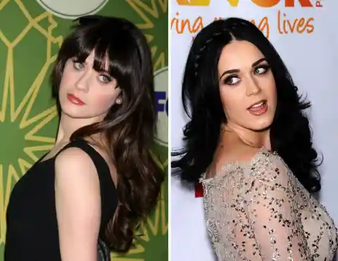 Katy Perry et Zoé Deschanel