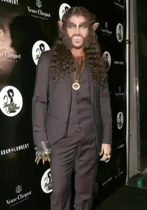 Adam Lambert Is a Very Funky Werewolf